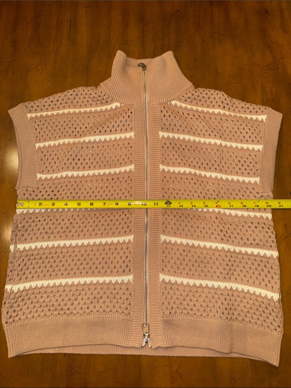 Varley Haney Short-sleeve Zip-front Cardigan Medium - Picture 4 of 7